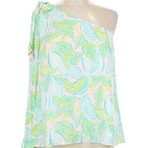 Lily pulizer - Urchin Pink Vitamin Sea print top